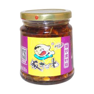 饭扫光爆炒金针菇280g