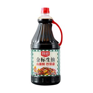 * 厨邦金标生抽瓶装1.9L