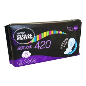 * 高洁丝尊享卫生巾夜用420mm3片