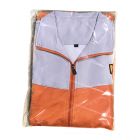 * 门店工衣-橙色拼接长袖外套(XL)