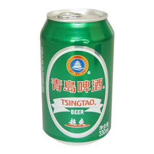 * 青岛啤酒10度(罐装)330ml