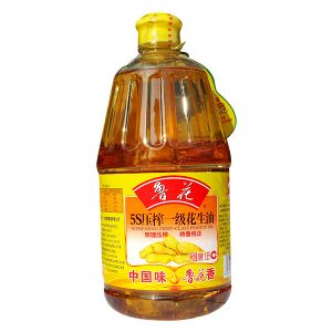 * 鲁花5S压榨一级花生油1.8L