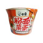 *白象粉面菜蛋酸辣豚骨味158g