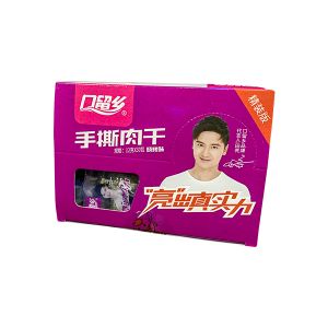 口留香肉干烧烤味12g