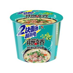 * 统一大食桶藤椒牛肉面140g