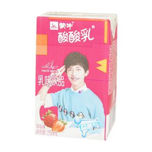 * 蒙牛酸酸乳草莓味250ml