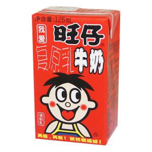 * 旺仔牛奶纸盒装125ml