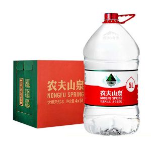 * 农夫山泉饮用天然水5L