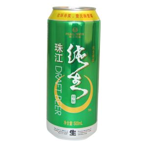 * 珠江特制纯生9度罐装500ml