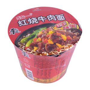 * 统一来一桶红烧牛肉面103g