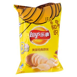 * 乐事天然薯片原味40g