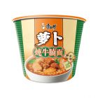 *康师傅经典桶萝卜炖牛腩味面126G