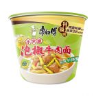 *康师傅泡椒牛肉桶装110g