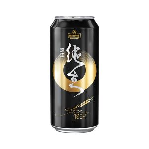 * 珠江97纯生9度 P啤酒罐500ml