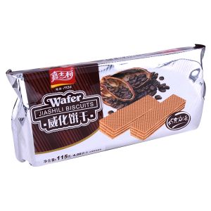 * 嘉士利巧克力威化饼干115g