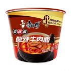 *康师傅酸辣牛肉桶装121g