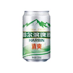* 哈尔滨清爽330ml