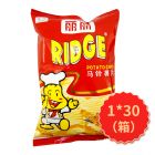 *丽丽特级薯片烤肉味100g
